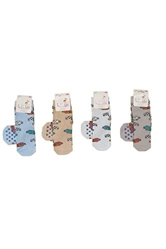 Lilyy Baby & Kids Socks Lilyy Baby & Kids Socks 12 Adet Taban Kaydırmaz Soket Çorap Çok Renkli 1-2 Yaş