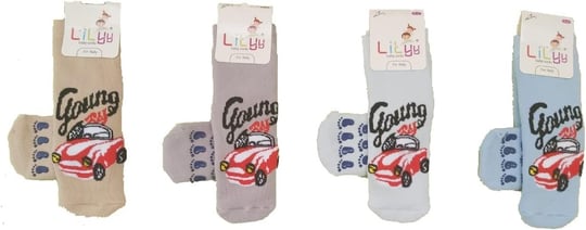 Lilyy Baby & Kids Socks Lilyy Baby & Kids Socks 3 Adet Taban Kaydırmaz Havlu Soket Çorap Çok Renkli 1-2 Yaş