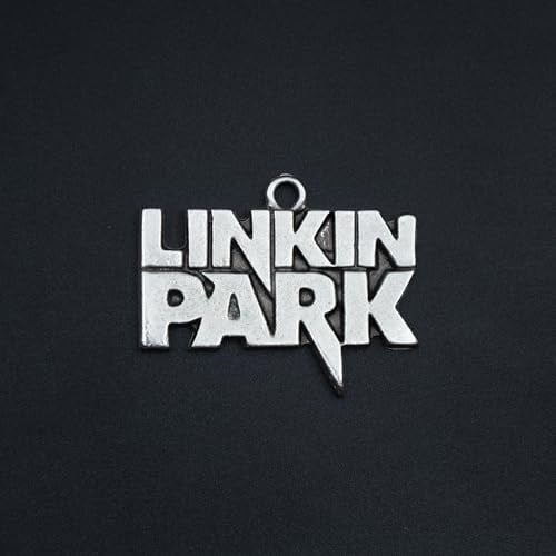 Linkin Park Deri ip Kolye - Gümüş Kaplama - Kadın Erkek Kolye - No:1021