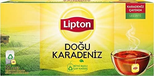 Lipton Doğu Karadeniz Bardak Poşet Çay 25li Paket