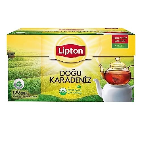 Lipton Doğu Karadeniz Demlik Poşet Çay, 100lü, 320g