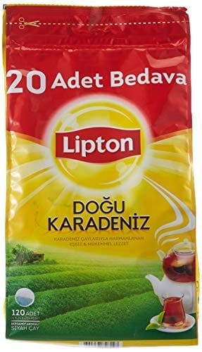 Lipton Doğu Karadeniz Demlik Poşet Çay, 120li