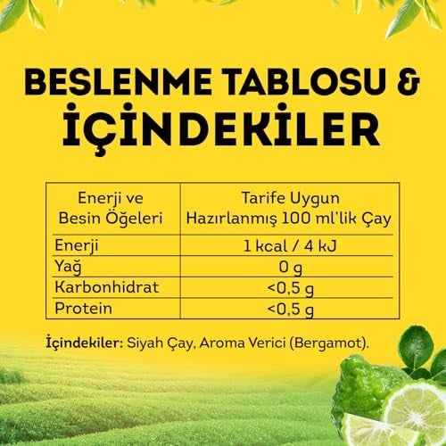 Lipton Doğu Karadeniz Demlik Poşet Çay, 100lü, 320g