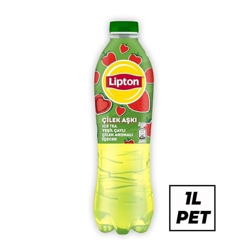 Lipton Ice Tea Çilek Aşkı Soğuk Çay Pet 6 x 1 L