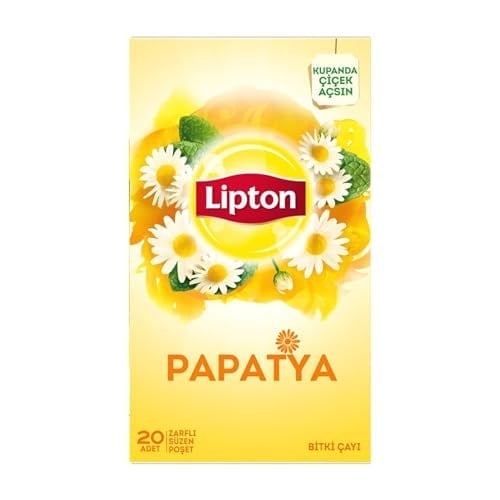 Lipton Papatya Bitki Meyve Çayı, 20li