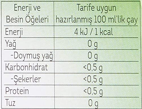 Lipton Rezene Bitki Meyve Çayı, 20li