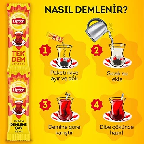 Lipton Tek Dem Anında Demleme Çay