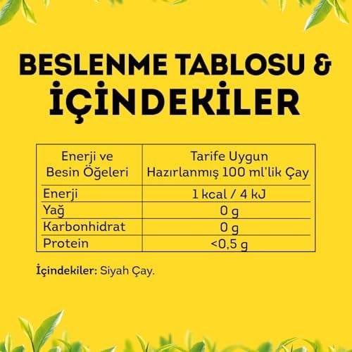 Lipton Yellow Label Demlik Poşet Çay 48li Paket