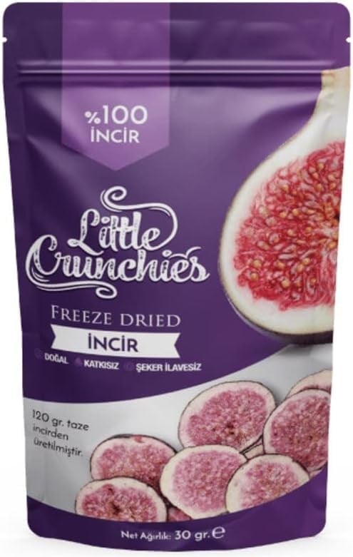 Little Crunchies Freeze Dried İncir - Dondurularak Kurutulmuş - 30 Gr.