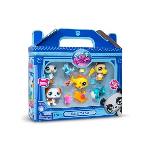 Littlest Pet Shop Minişler 5li Figür Seti S1 - Minişler Tatilde