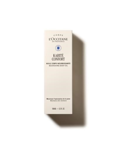 LOccitane Shea Vücut Bakım Yağı, Shea ve Hint Yağı İçeren Besleyici, 100 ml