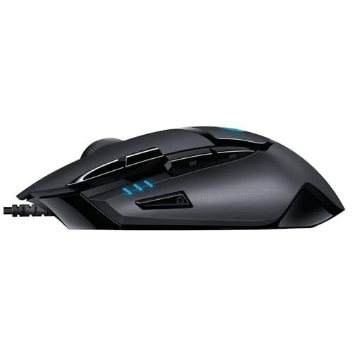 Logitech G G402 Hyperion Fury Kablolu Oyuncu Mouse, 4.000 DPI, Ultra Hızlı 500 IPS İzleme Hızı, 8 Programlanabilir Tuş, 1 ms Bildirim Hızı, Siyah