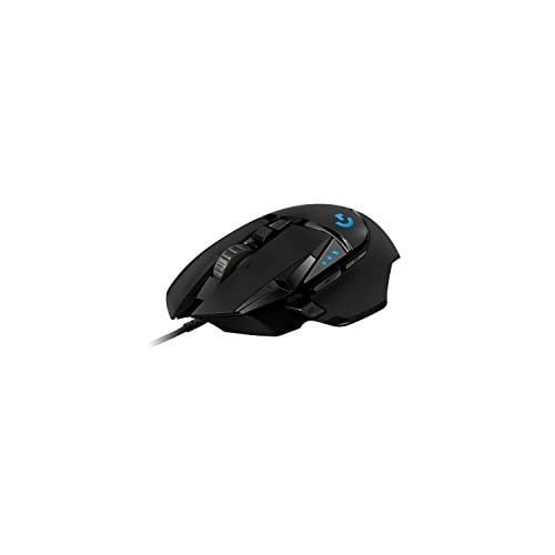 Logitech G G502 HERO Kablolu Oyuncu Mouse, LIGHTSYNC Teknolojisi, 25.600 DPI, 11 Programlanabilir Tuş, 121 gr Ağırlık, Siyah