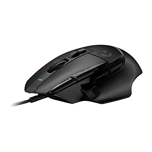 Logitech G G502 X Kablolu Oyun Mouseu, LIGHTFORCE Hibrit Optik-Mekanik Ana Anahtarlar, HERO 25K Oyun Sensörü, MacOS, Windows ve PC ile Uyumlu, Siyah