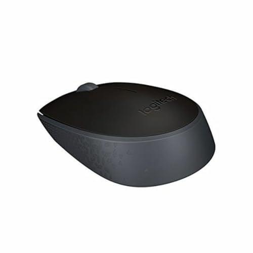 Logitech M171 Kablosuz Mouse, PC, Mac, Dizüstü Bilgisayar için, 2,4 GHz, USB Mini Alıcılı, Optik İzleme, 12 Aylık Pil Ömrü, Sağ ve Sol Elle Kullanıma Uygun, Siyah