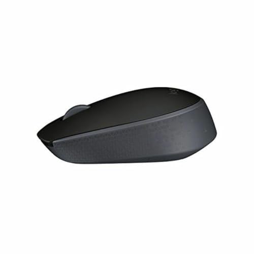 Logitech M171 Kablosuz Mouse, PC, Mac, Dizüstü Bilgisayar için, 2,4 GHz, USB Mini Alıcılı, Optik İzleme, 12 Aylık Pil Ömrü, Sağ ve Sol Elle Kullanıma Uygun, Siyah
