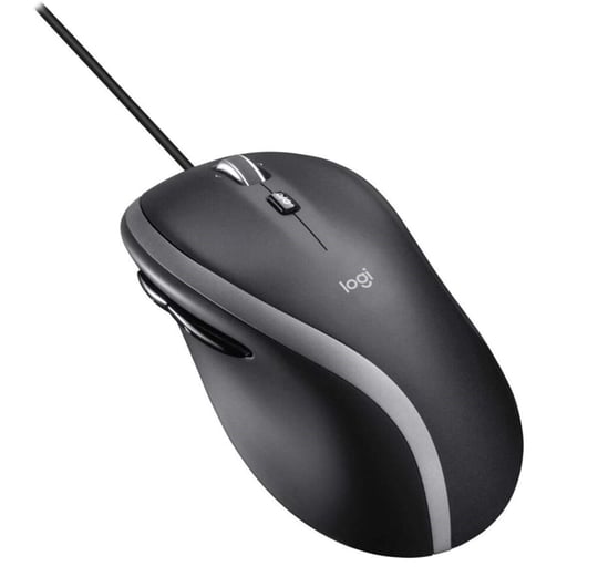 Logitech M500S Gelişmiş USB Kablolu Mouse, 4000 DPI, Yüksek Hızlı Hassas Kaydırma, 7 Özelleştirilebilir Tuş, Sağ Elle Kullanıma Uygun, Siyah