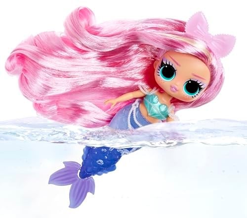 LOL Sürpriz Aralar Denizkızı Lola Dalgaları Moda Bebek Renk Değiştiren Kuyruk, Hareketli Yüzgeç ve Güzel Aksesuarlarla - 4 Yaş ve Üzeri Çocuklar için Oyuncak Hediye