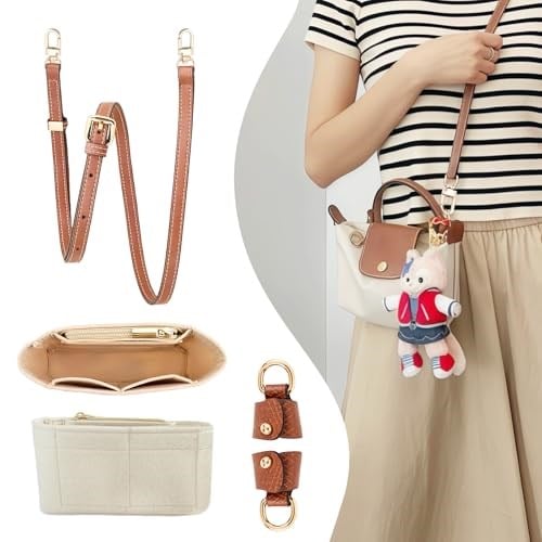 Longchamp Çantası için Organizatör, Longchamp Omuz Askısıyla Uyumlu, Longchamp için Taşıma Askısı, Longchamp Mini Organizatörüyle Uyumlu Ayarlanabilir, Deliksiz, Longchamp için Uyumlu
