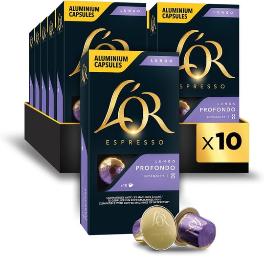 LOR Espresso 08 Lungo Profondo x 10 Paket