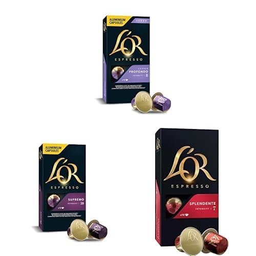 LOR Espresso Kapsül Kahve Çeşitleri (3x10 Adet)