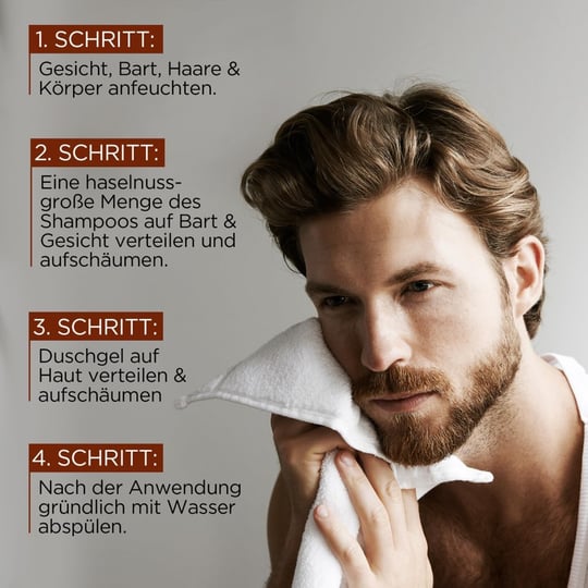 LOréal Men Expert Barber Club XXL Erkek Duş Jeli, Vücut, Saç ve Sakal İçin, 400 ml