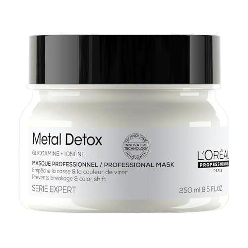 LOréal Professionnel Serie Expert Metal Detox Saç Maskesi 250 ml - İşlem Görmüş ve Boyalı Saçlar İçin Kırılma Karşıtı Koruyucu Maske