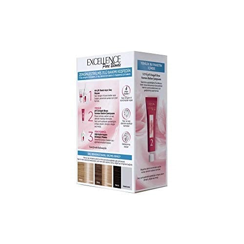 LOreal Paris Excellence Creme Saç Boyası - 01 Ultra Açık Doğal Sarı