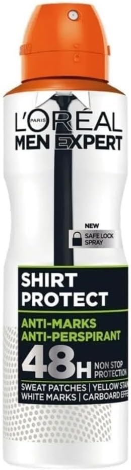 LOreal Paris Men Expert Shirt Protect Anti Perspirant Sprey Deodorant 150 ml