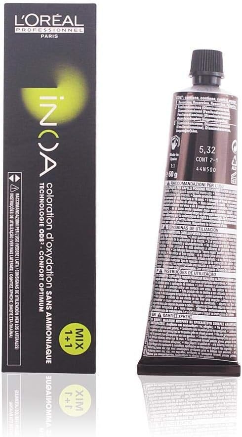 LOreal Professionnel Paris Loreal Professionnel Teknik Loreal Inoa Saç Boyaları 60 Ml. | No - 5.32