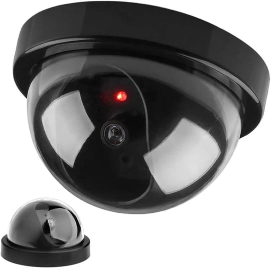 LOREX Robotix RB-SK04 Caydırıcı DOME Kamera + Dikkat Kameralar Kayıtta Etiketi - Sahte Kamera