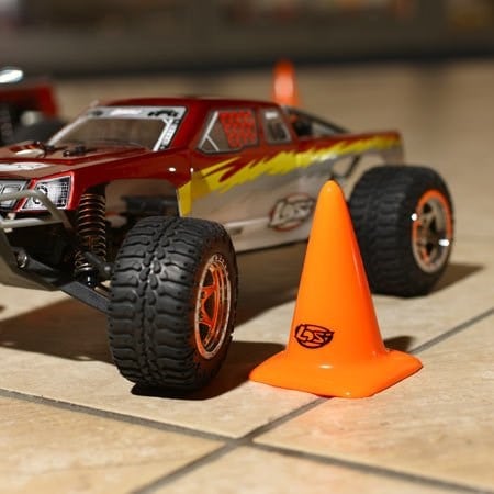 LOSI Team doğal/Track koni Turuncu 2,75 (6)