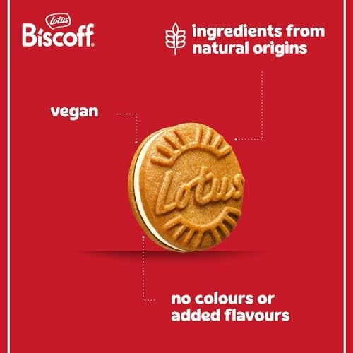 Lotus Biscoff Vanilya Aromalı Dolgulu Karamelize Sandviç Bisküvi 150 Gram