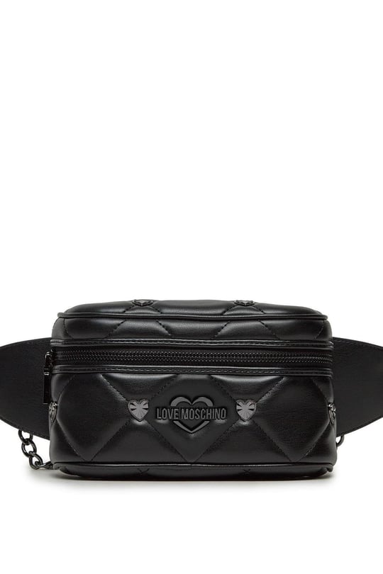 Love Moschino Kadın Bel Çantası Jc4187Pp0Hlz0000,Siyah Tek Ebat