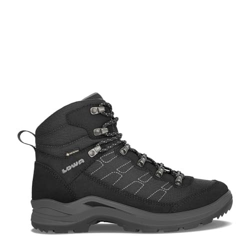 LOWA Taurus PRO GTX MID Ws Kadın Yürüyüş Botu Tracking Outdoor Goretex Mavi, Siyah, 37 EU