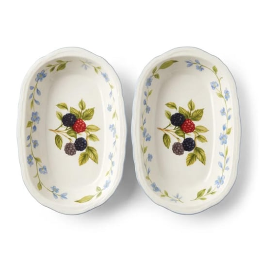Lucky Art Bramble Bone 25 Cm 2li Oval Tabak Seti