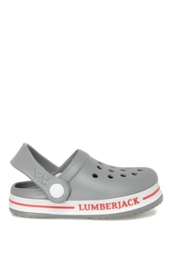 LUMBERJACK DEVON 3FX GRİ COMFORT CASUAL TERLİK SANDALET GRİ 26
