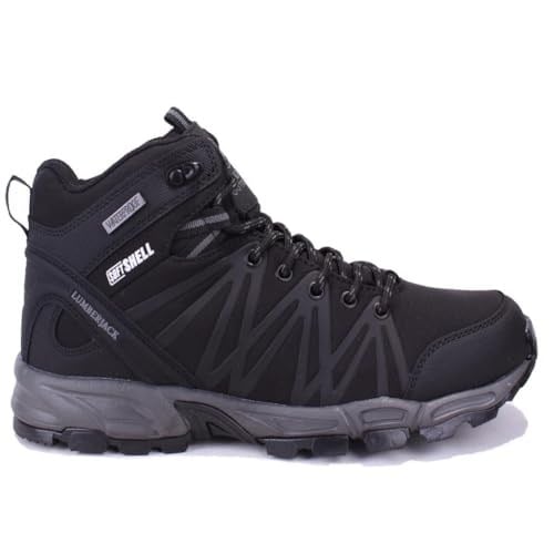 Lumberjack Shell Hı Siyah Ortoprdik Outdoor Waterproof Erkek Bot