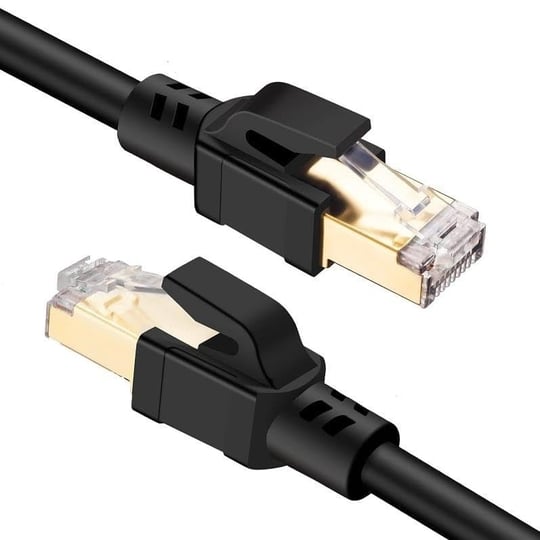 Lunatic Tkz 1752 Cat8 10 Metre 40Gbps S/Ftp 2000MHz Yüksek Hızlı 26 AWG kablo, S/Ftp Esnek Korumalı Bükümlü Çift 25/40 Gb/sn  - Seçenekler: 0.5 METRE CAT8 1352, 1 METRE CAT8 1452, 3 METRE CAT8 1552...