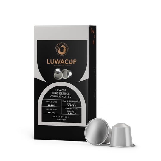 Luwacof Pure Essence Kapsül Kahve 10lu (Nespresso Uyumlu)