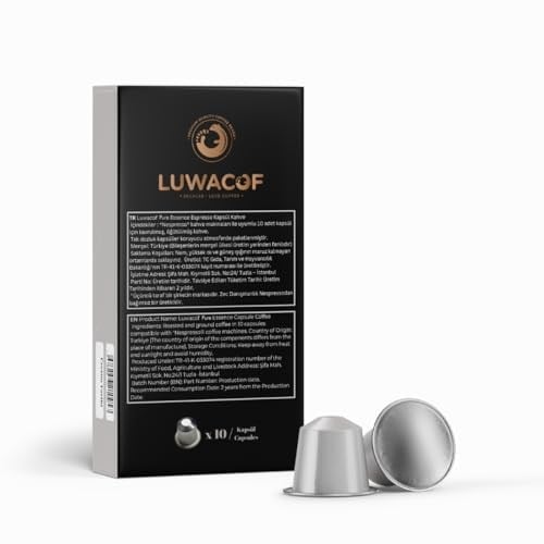 Luwacof Pure Essence Kapsül Kahve 10lu (Nespresso Uyumlu)
