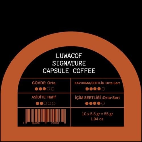 Luwacof Signature Kapsül Kahve 10lu (Nespresso Uyumlu)