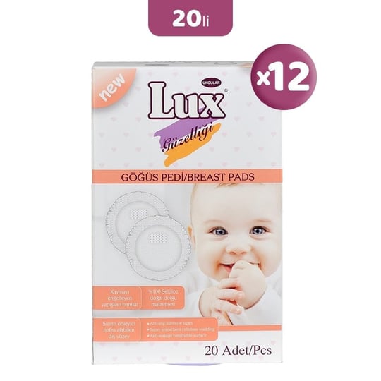 Lux Göğüs Pedi 20 li x 12