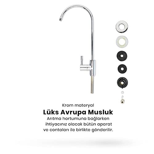 Lüx Su Arıtma Cihazı Musluğu - Aç - Kapa (İthal kalite)