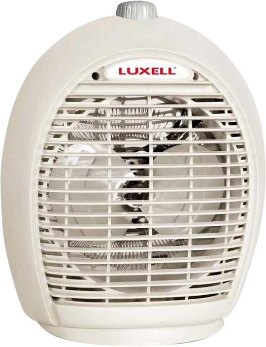 Luxell 6331 Fanlı Isıtıcı, Bej, STD, 2000W, Duvara Monte Edilebilir