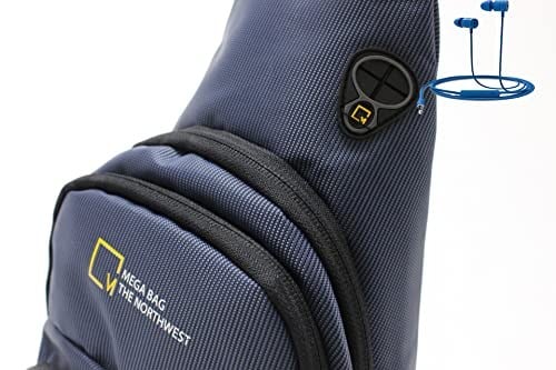 M 1006 Mega Bag Unisex Göğüs Çapraz Çanta, Body Bag
