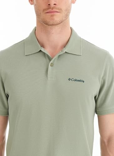 M Cascade Range Supima Erkek Polo T-Shirt - CS0214 Yeşil XXL