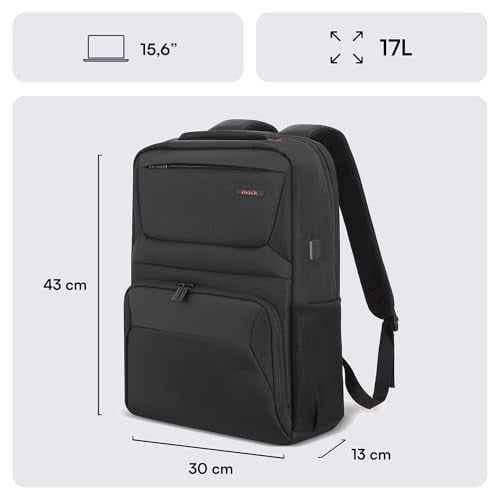 Mack Business X MCC-805 15.6 inç Laptop Sırt Çantası, Mackbook Sırt Çantası, USB Şarj Portlu Bilgisayar ve Notebook Çantası, Kadın Erkek Bilgisayar İş Çantası, Üniversite Okul Ç - Bedenler: 14.1, 15.6