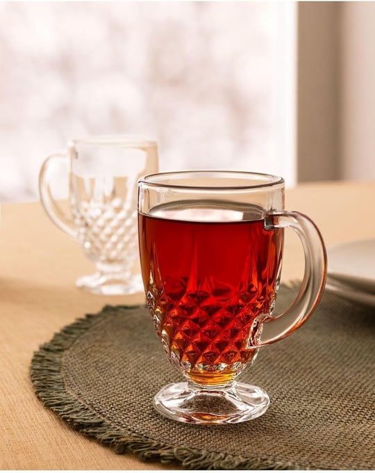 Madame Coco Lasalle 4lü Çay Fincanı, Şeffaf