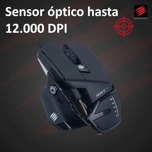 MadCatz R.A.T. 1+ Optik Oyuncu Faresi - Seçenekler: R.A.T. 6+., R.A.T. 8+